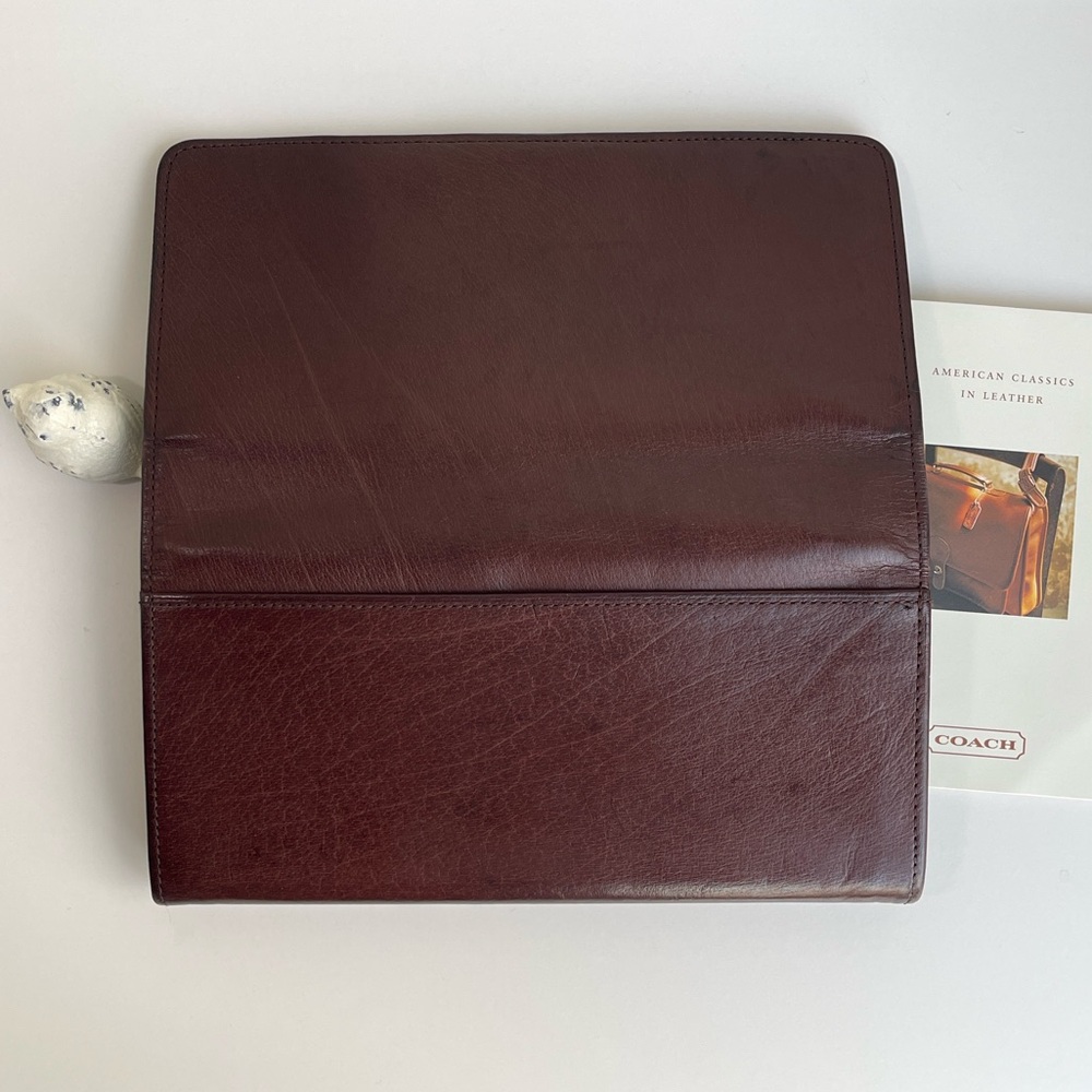 COACH Vintage Framed Envelope Kiss Lock Clutch 1990βs - Picture 13 of 16